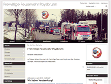 Tablet Screenshot of ff-poysbrunn.at